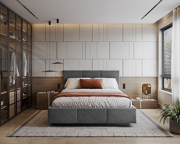 thematys Polsterbett Stauraumbett mit Bettkasten 90x200, 120x200, 140x200, günstig online kaufen