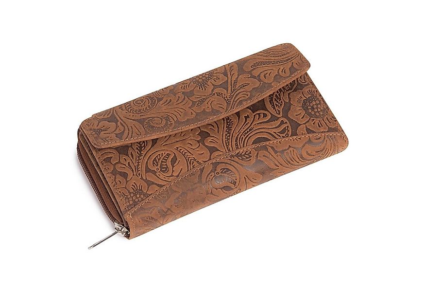 Ella Eisvogel Geldbörse Große Damengeldbörse mit Prägung und RFID Safe, Wil günstig online kaufen