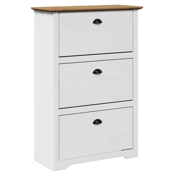 vidaXL Schuhregal Schuhregal BODO Weiß und günstig online kaufen