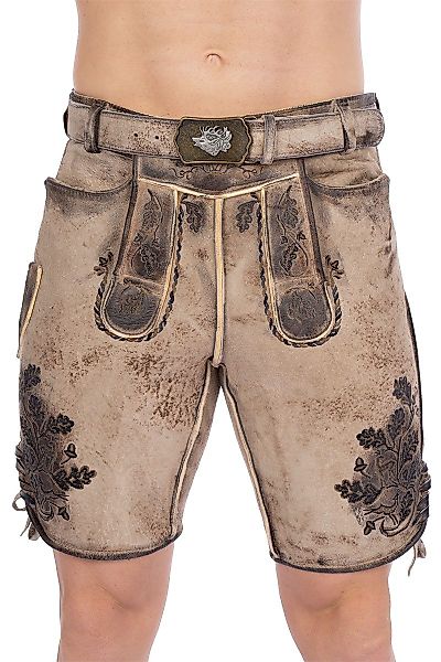 Maddox Trachtenlederhose Lederhose Herren kurz - günstig online kaufen