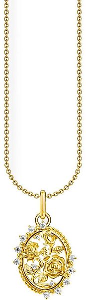 THOMAS SABO Kette mit Anhänger Kette mit Anhänger Roses Romance, mit Zirkon günstig online kaufen