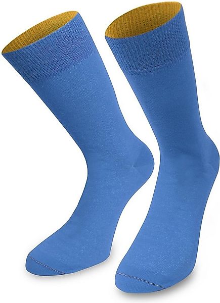 normani Basicsocken 1 Paar Socken Bi-Color (1 Paar) farbig abgesetzter Bund günstig online kaufen