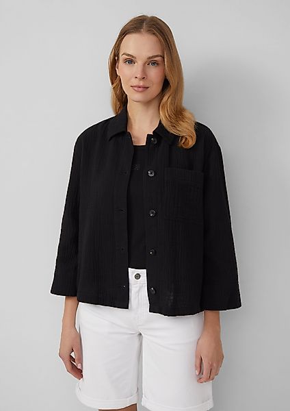 s.Oliver Funktionsjacke Blusen-Overshirt aus Musselin günstig online kaufen
