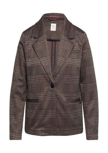 QS Jackenblazer Indoor-Blazer Karierter Blazer aus günstig online kaufen
