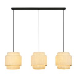 Briloner Leuchten LED Pendelleuchte Hängelampe Natur günstig online kaufen