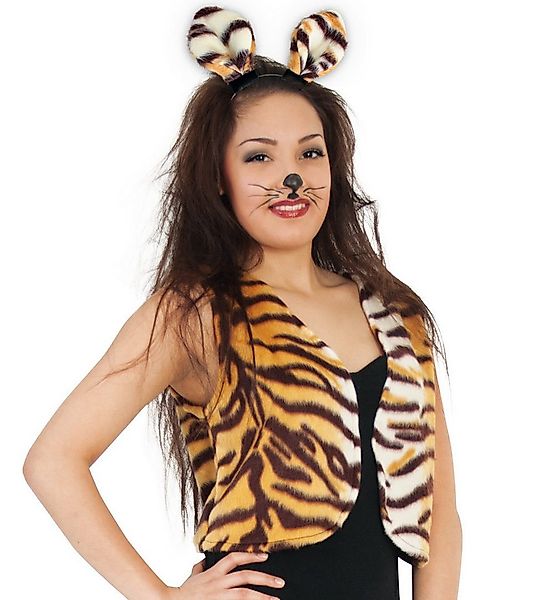 Fries Kostüm Tigerweste Tiger Weste Karneval Party Cosplay Halloween M oder günstig online kaufen