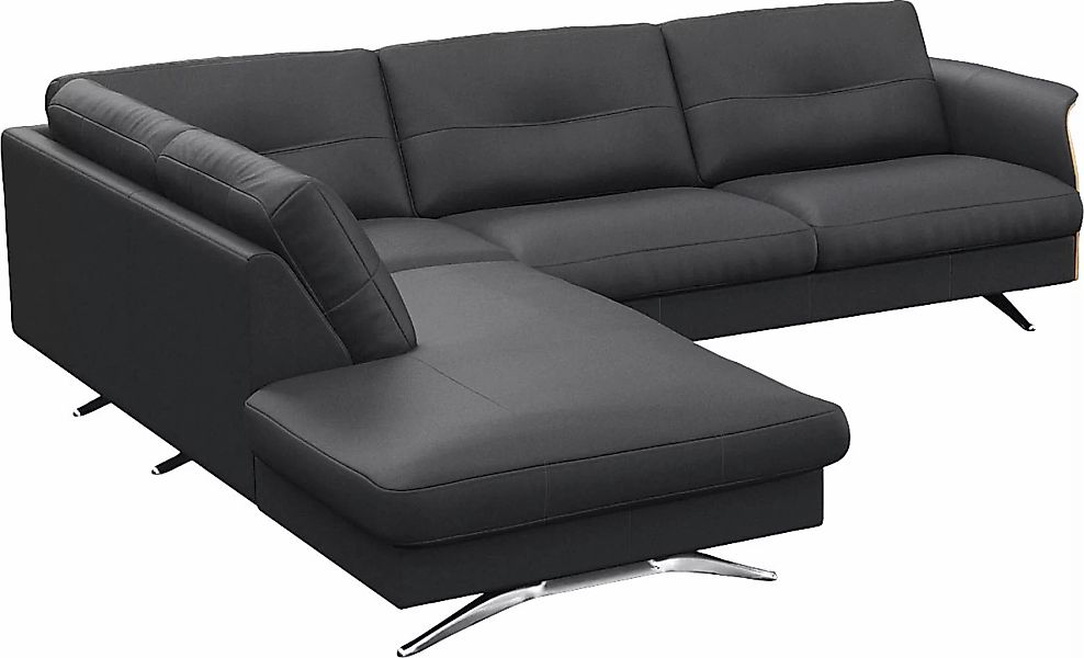 FLEXLUX Ecksofa »Glow«, Skandinavisches Design, In hochwertiger Verarbeitun günstig online kaufen