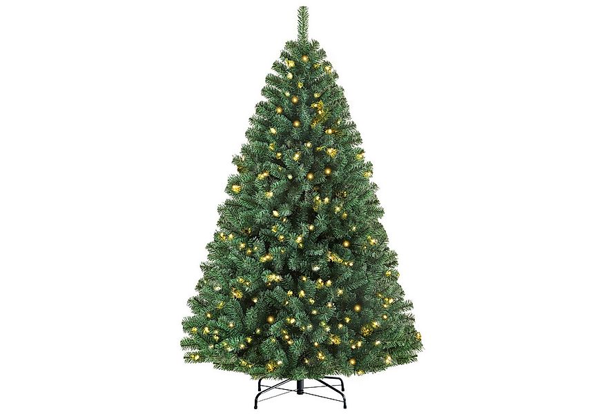 MIUI Künstlicher Weihnachtsbaum Nordmanntanne, PVC Tannenbaum mit 900 grüne günstig online kaufen