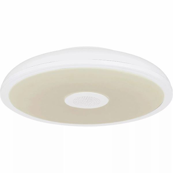 Globo LED-Deckenleuchte Raffy Ø 28 cm Weiß günstig online kaufen