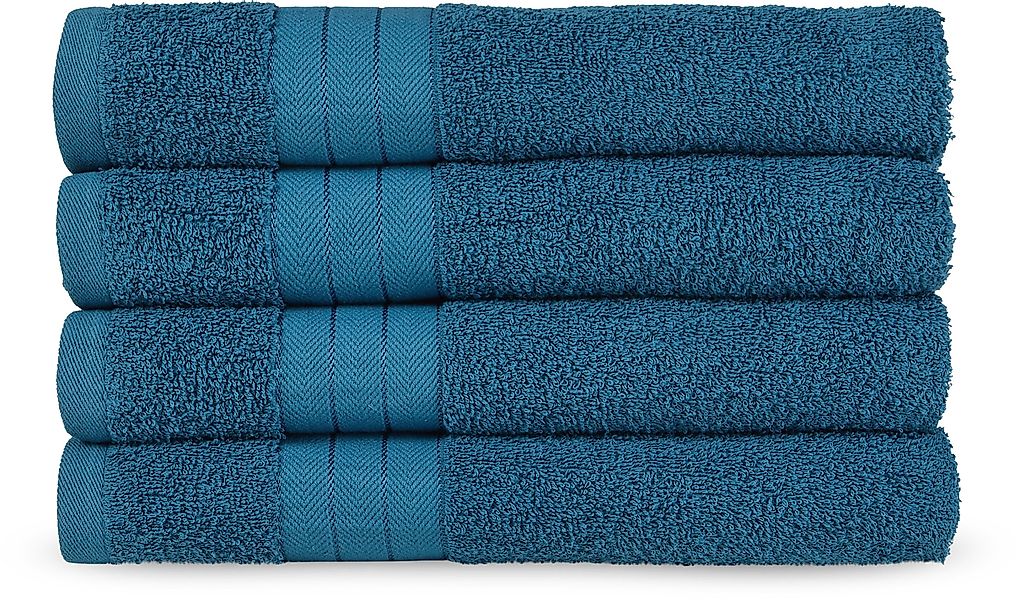 good morning Handtücher »Uni Good Morning«, (4 St., 4er Set Handtücher 50 x günstig online kaufen