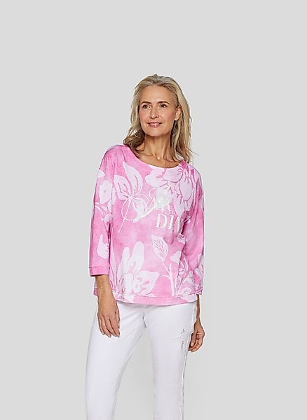 Rabe 3/4-Arm-Shirt mit floralen Muster und günstig online kaufen