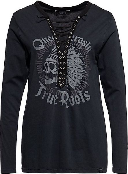 King Kerosin Funktionshemd Queen Kerosin Indian Rider Queen Damen Langarmsh günstig online kaufen