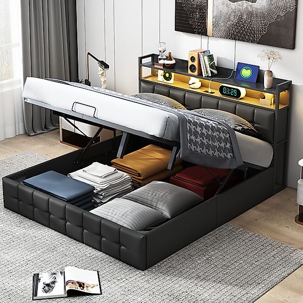 Furnishings Home Polsterbett Polsterbett Doppelbett (Set, günstig online kaufen
