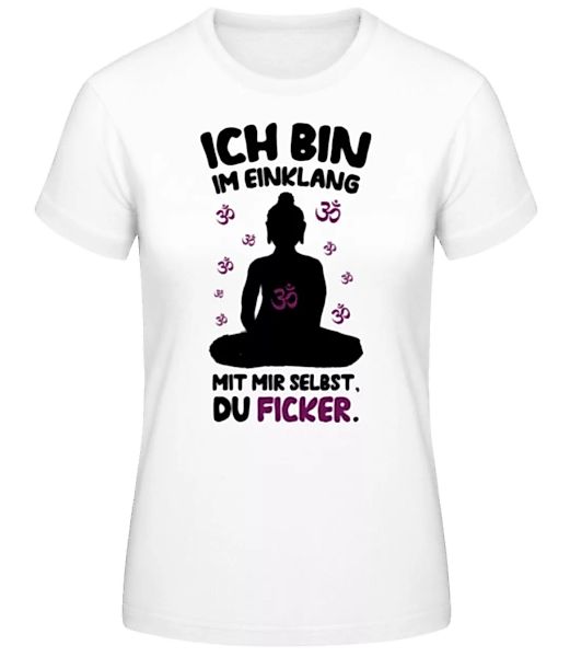 Einklang Mit Mir Selbst · Frauen Basic T-Shirt günstig online kaufen
