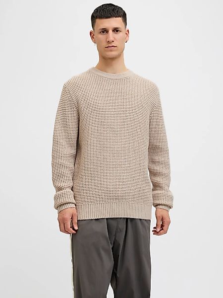 Jack & Jones Strickpullover "JJGLOBAL KNIT CREW NECK" günstig online kaufen