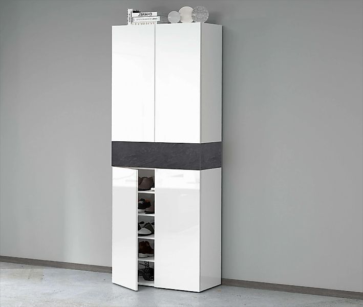 Home affaire Schuhschrank "Savona" 1 Stk. tlg. günstig online kaufen