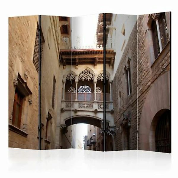 artgeist Paravent Barcelona Palau generalitat in gothic Barrio II [Room Div günstig online kaufen
