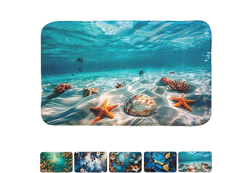 Sanilo Badematte mit Motiv, viele schöne Badteppiche zur Auswahl, rutschhem günstig online kaufen