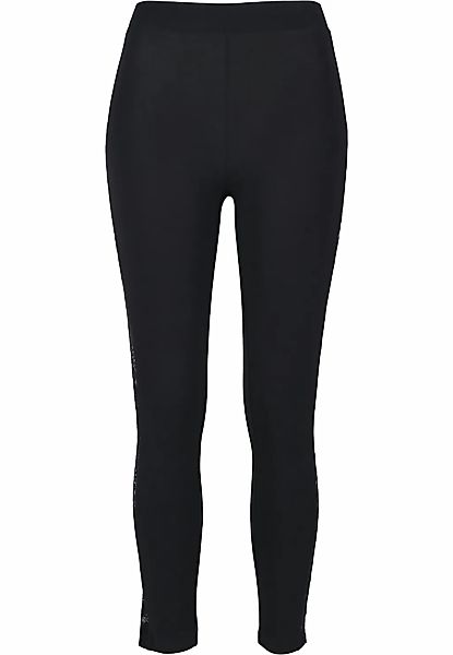 URBAN CLASSICS Leggings "Urban Classics Damen Ladies Lace Striped Leggings" günstig online kaufen