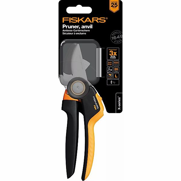Fiskars Amboss-Gartenschere X-series P941 M günstig online kaufen