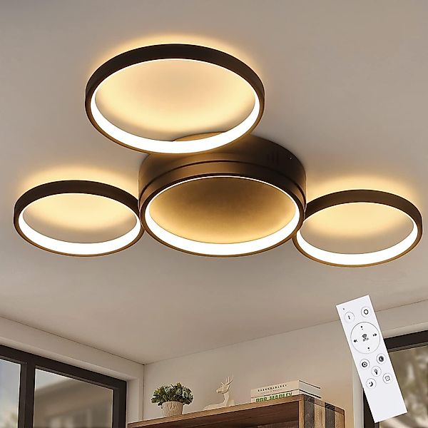 ZMH LED Deckenleuchte 3//4 Flammig Ring günstig online kaufen