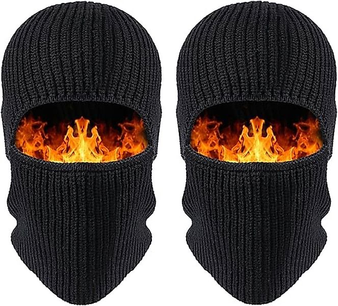 UE Stock Skimütze 2er-Pack Unisex Gestrickte Skimaske Gesichtsmaske Sturmha günstig online kaufen