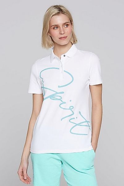 SOCCX Poloshirt SOCCX Pikee-Polo mit Wording Print in Opticwhite (1-tlg) Ni günstig online kaufen