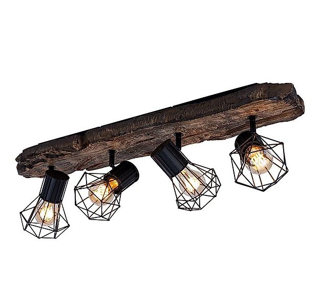 GLOBO LIGHTING Deckenspot, Leuchtmittel nicht inklusive, Landhaus Deckenleu günstig online kaufen