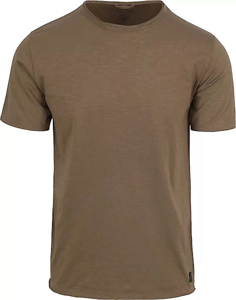 Dstrezzed Mc Queen T-shirt Melange Braun Grün - Größe L günstig online kaufen