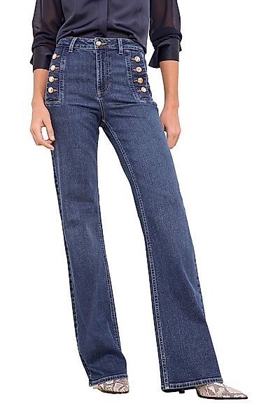 LIPSY Schlagjeans Lipsy Matrosen Jeans mit Schlag, Kurzgröße (1-tlg) günstig online kaufen