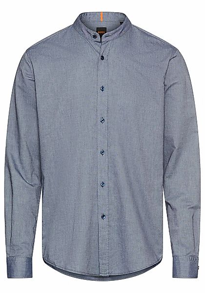 BOSS ORANGE Langarmhemd Race mit Stehkragen günstig online kaufen