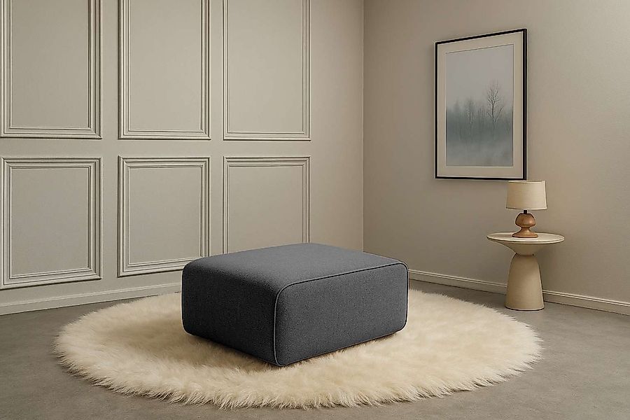 Home affaire Polsterhocker Noord 92/66 cm, günstig online kaufen