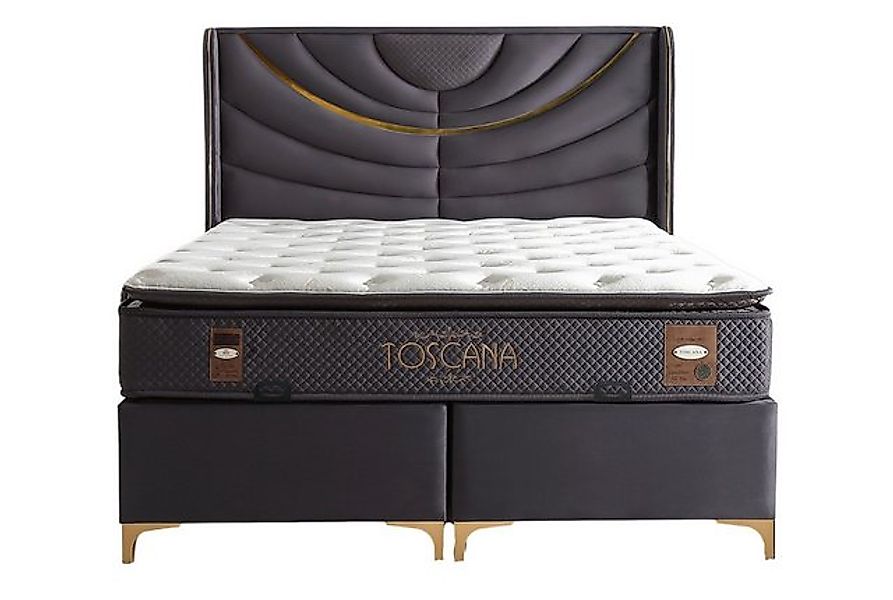 Villa Möbel Boxspringbett Toscana, XXL-Bettkasten mit Gasdruckfedern  mühel günstig online kaufen