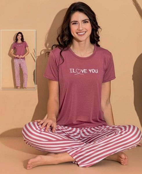 fashionshowcase Pyjama Damen Hausanzug - Schlafanzug günstig online kaufen