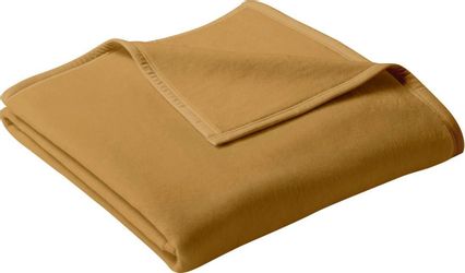 Biederlack Wohndecke "Cotton Home" im Uni Design, Kuscheldecke günstig online kaufen