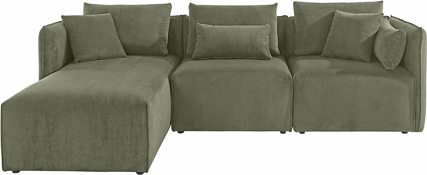 OTTO home Ecksofa "Nöre L-Form" 3 Teile, in vielen Bezugsqualitäten und Far günstig online kaufen