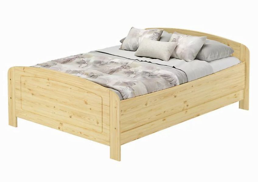 ERST-HOLZ Einzelbett Seniorenbett Massivbett Überlänge extra hoch Doppelbet günstig online kaufen