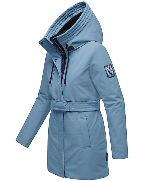 Navahoo Winterjacke "Eishauch 14", mit Kapuze, Damen Winterparka mit Taille günstig online kaufen