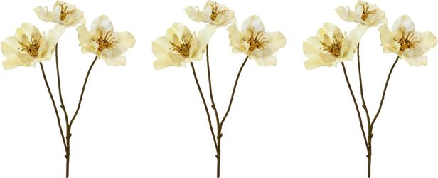 Creativ green Winterliche Kunstpflanze "Weihnachtsdeko" Zweig in metallic-O günstig online kaufen