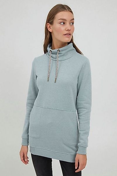 OXMO Hoodie OXVilma Sweatpullover lang geschnitten mit Kordelzug günstig online kaufen