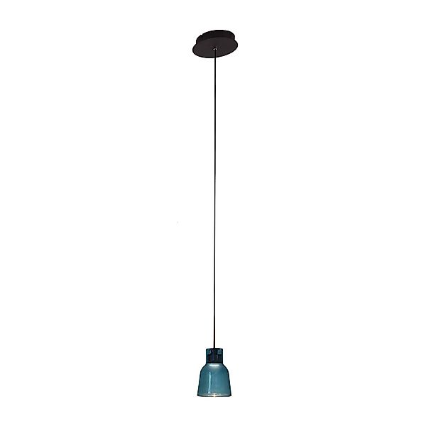 Bover Drip LED-Hängeleuchte S/01L, blau, Glas, 2.700 K günstig online kaufen