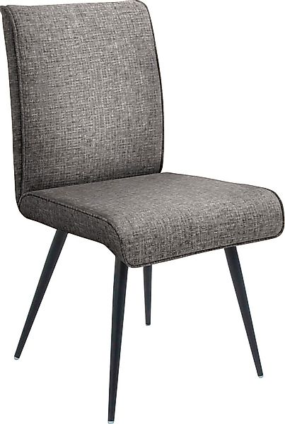 K+W Komfort & Wohnen 4-Fußstuhl »Giacomo I«, 1 St., Flachgewebe 775, 4- Fuß günstig online kaufen