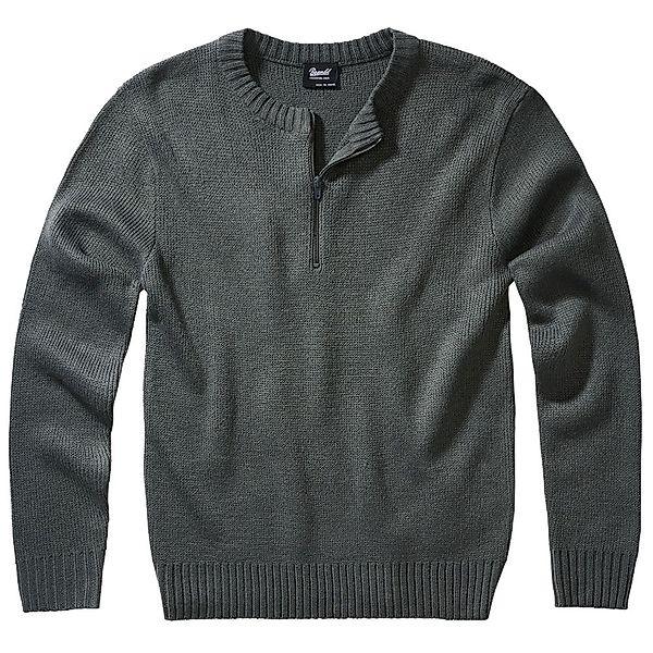 Brandit Armee Rundhalsausschnitt Sweater M Anthracite günstig online kaufen