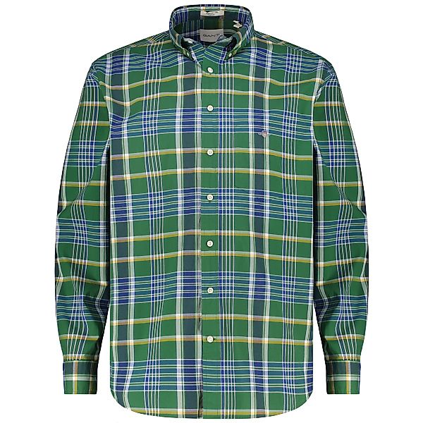 Gant Kariertes Freizeithemd Farbe waldgrün Größe: 5XL günstig online kaufen