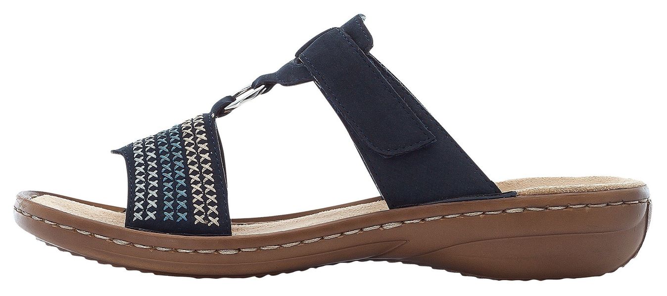 Rieker Pantolette, Keilabsatz, Sommerschuh, Schlappen mit günstig online kaufen