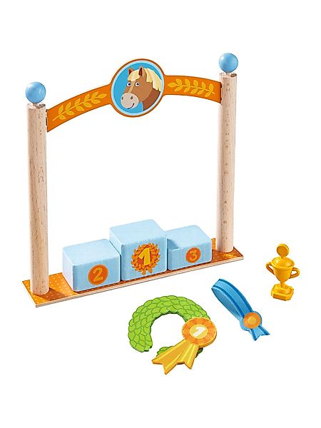 Haba Minipuppe Little Friends, Siegerpodest Puppenhaus günstig online kaufen