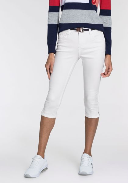 KangaROOS Caprijeans CAPRI-JEANS mit Gürtel (Set, günstig online kaufen