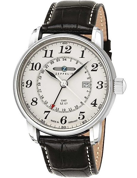 ZEPPELIN Quarzuhr Zeppelin 7642-5 LZ-127 Herrenuhr 42mm 5ATM Zeppelin 7642- günstig online kaufen