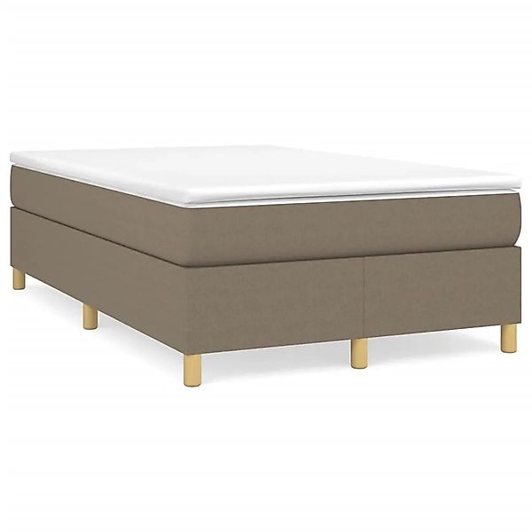 Vidaxl Boxspringbett Taupe 120x200 Cm Stoff günstig online kaufen