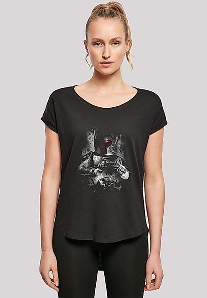 F4NT4STIC T-Shirt Star Wars Boba Fett Distressed Print günstig online kaufen